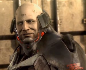 This is the Avatar Image for the Sundowner (Metal Gear Rising: Revengeance) AI Voice and Text to Speech Generator